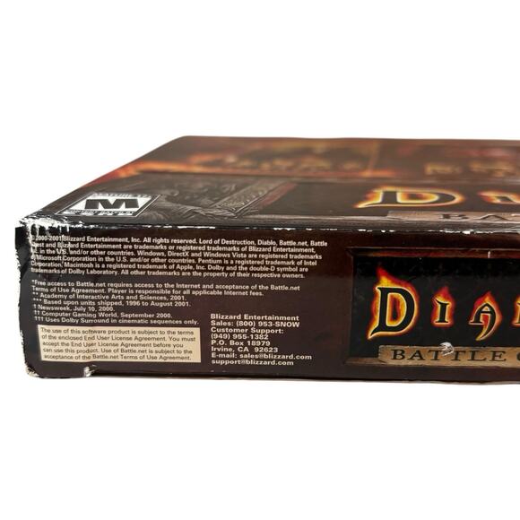 2001 Diablo II Battle Chest PC Video Game Strategy Guide Manual Expansion Pack - Picture 4 of 16